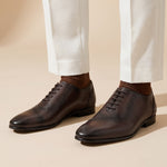 BROUGE STYLE LACE UP SHOES