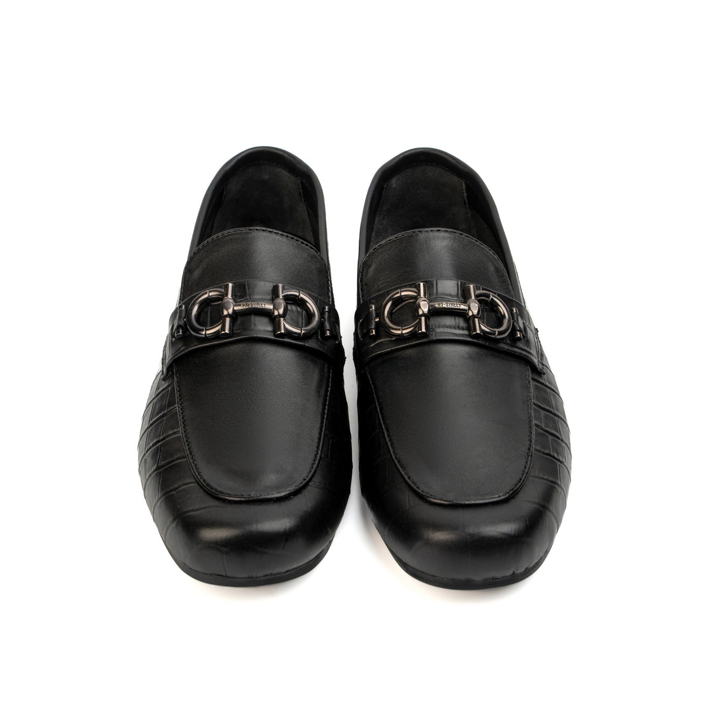 MULTI LEATHER BUCKLE MOCCASIN