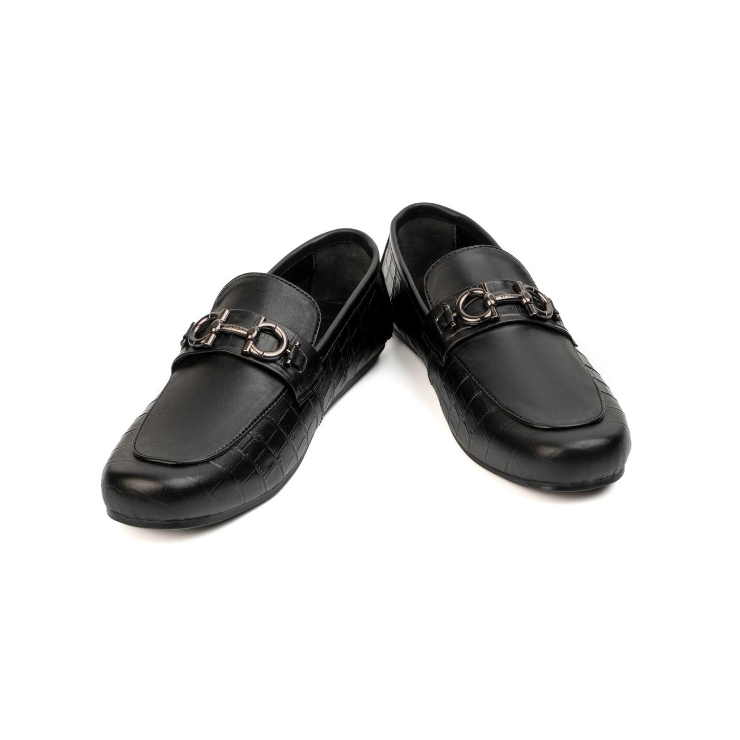 MULTI LEATHER BUCKLE MOCCASIN