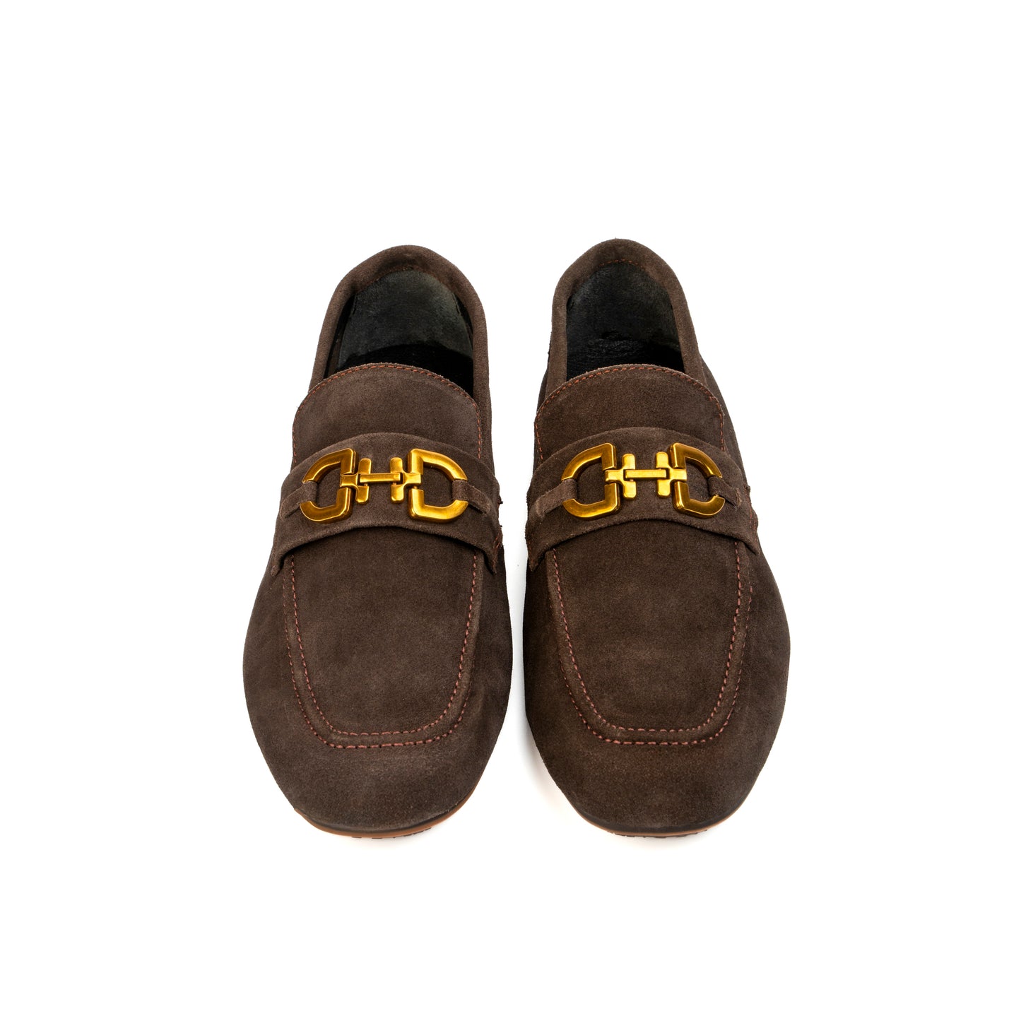 BROWN SUEDE LEATHER MOCCASIN