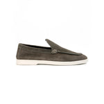 GREY SUEDE LEATHER LOAFER