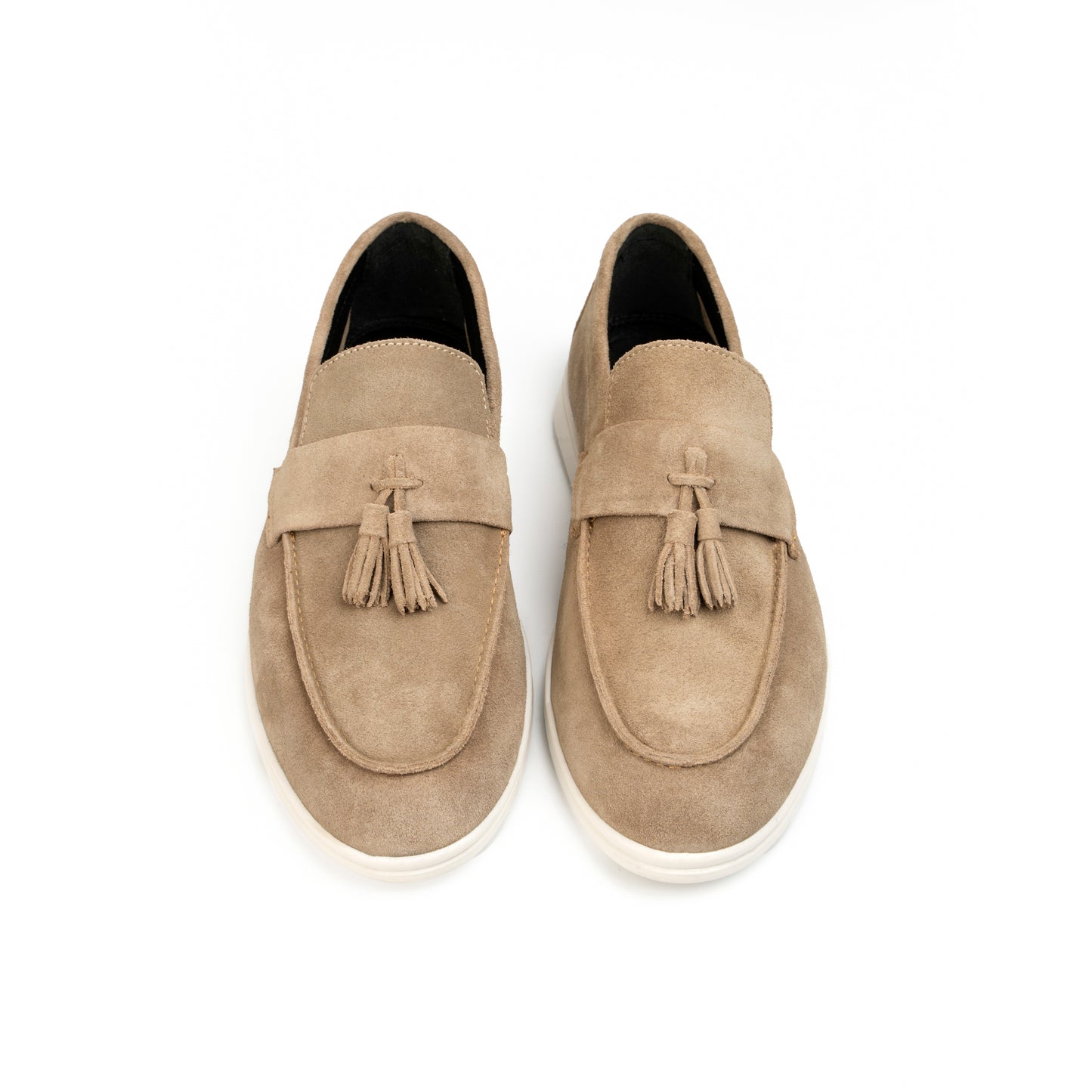 TASSEL SUEDE LEATHER LOAFERS