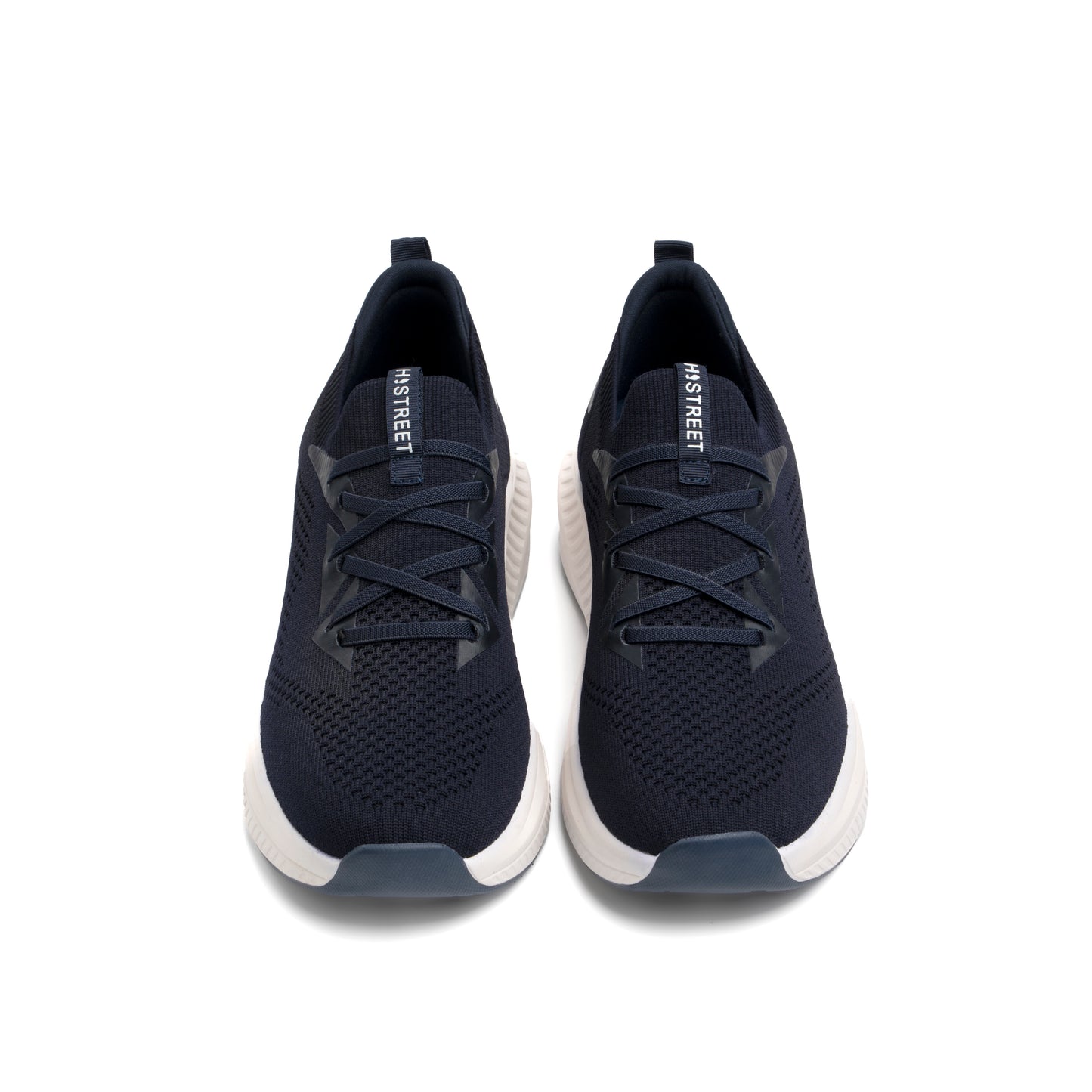 NAVY LACE UP STYLE TRAINER