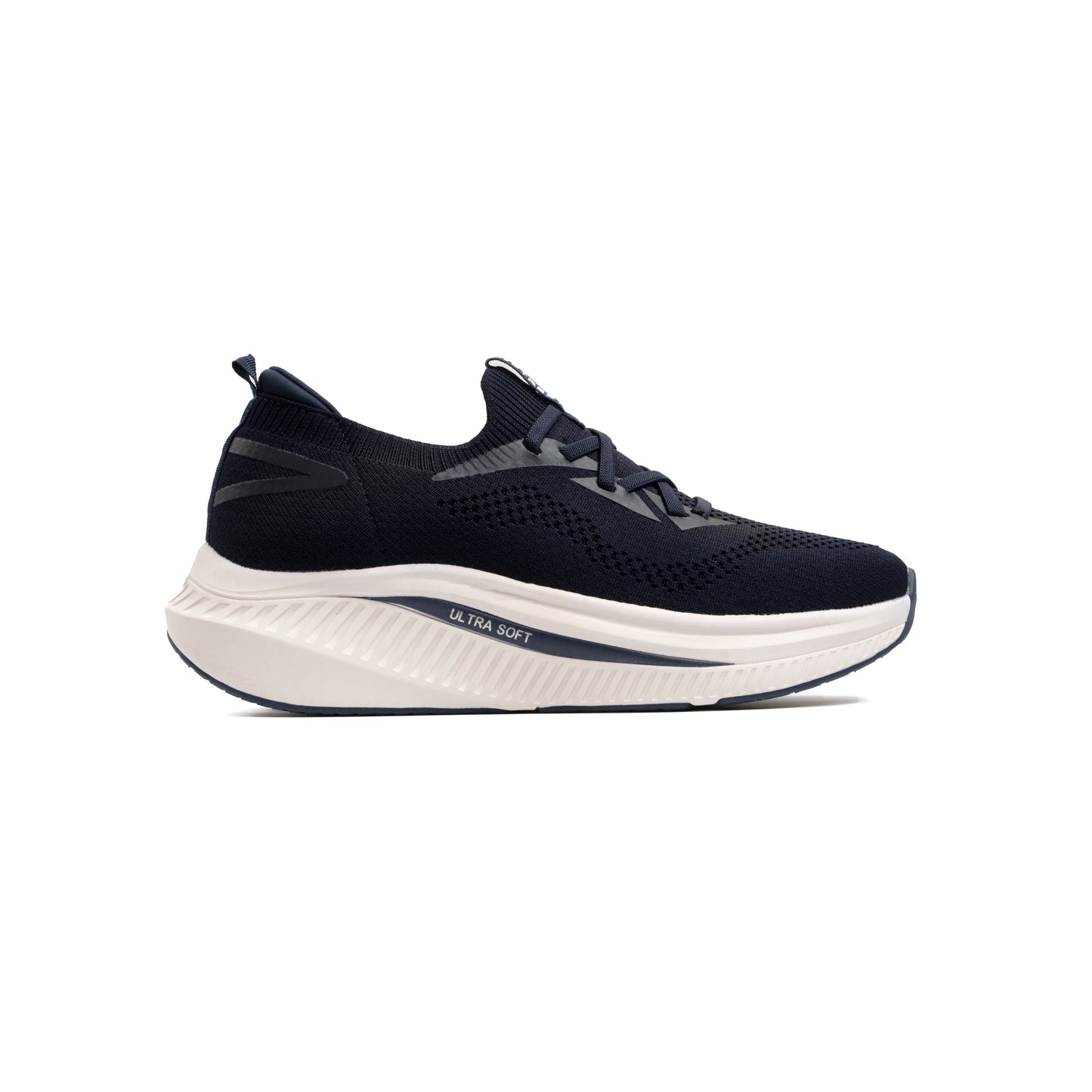 NAVY LACE UP STYLE TRAINER