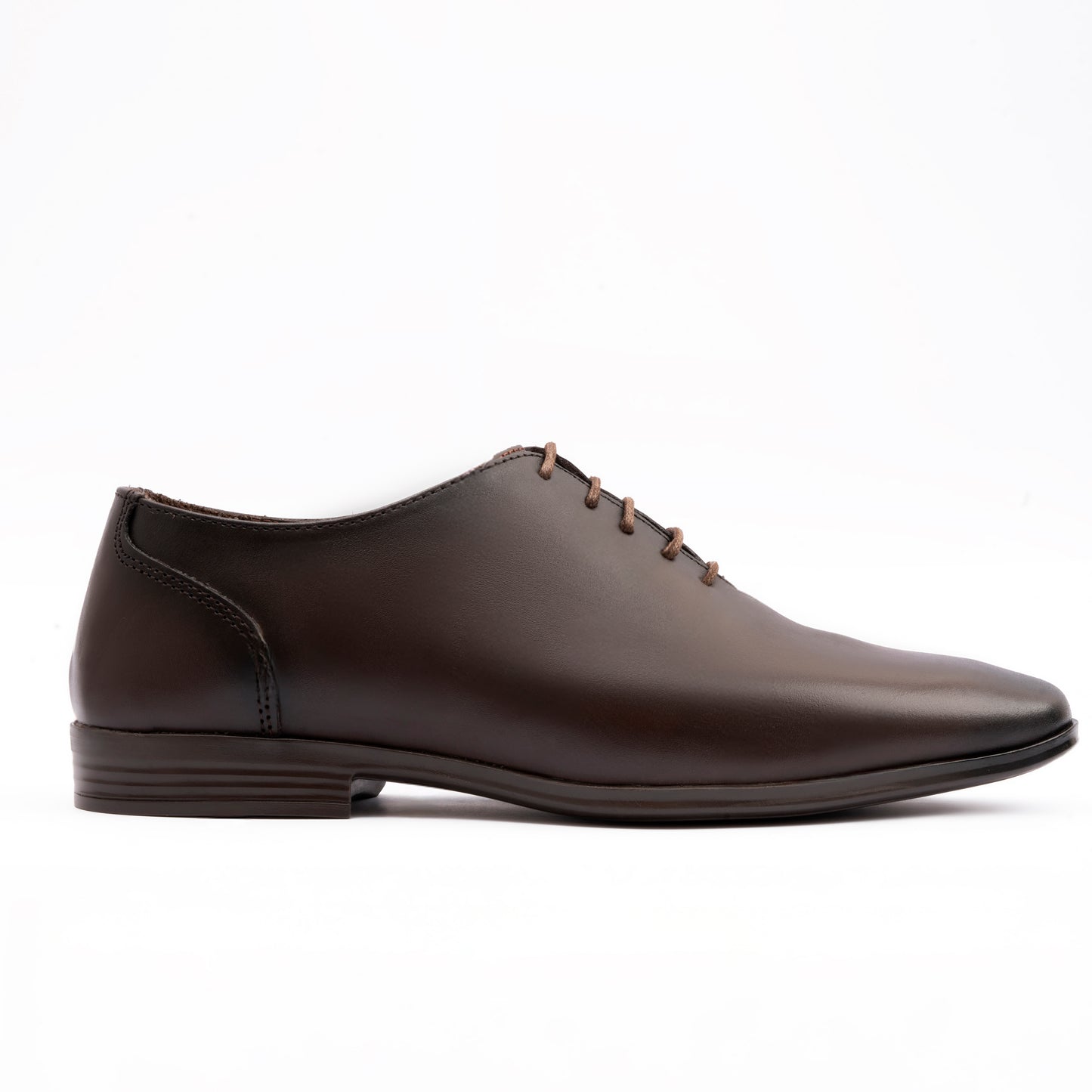BROWN LEATHER LACE UP SHOES