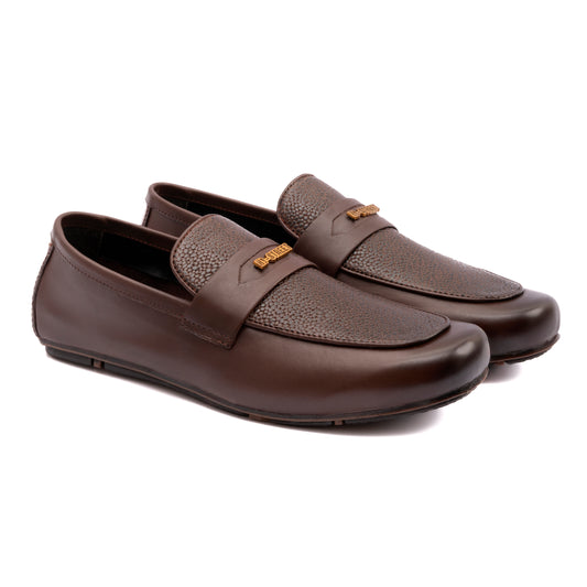 SPLIT LEATHER CLASSIC MOCCASIN