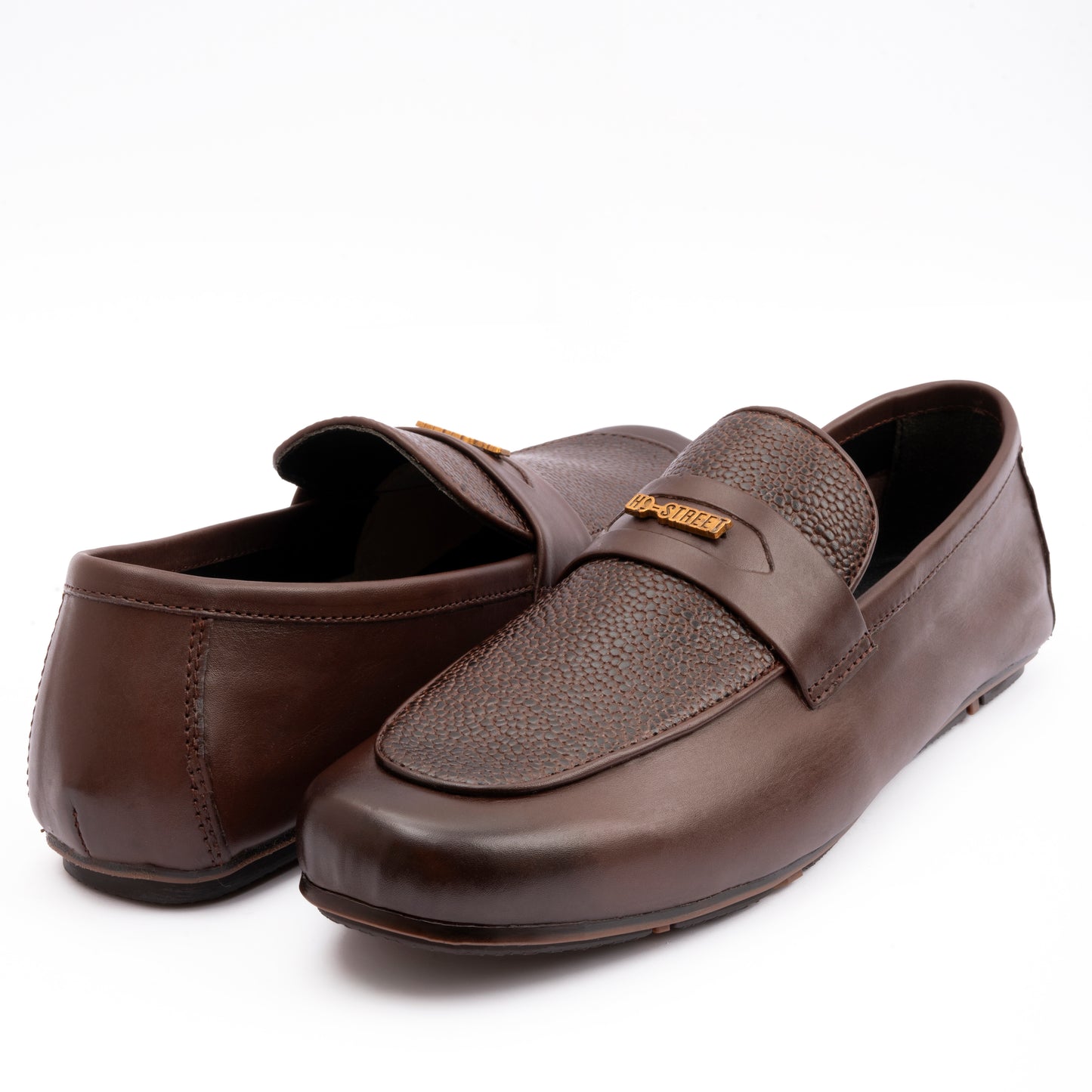 SPLIT LEATHER CLASSIC MOCCASIN