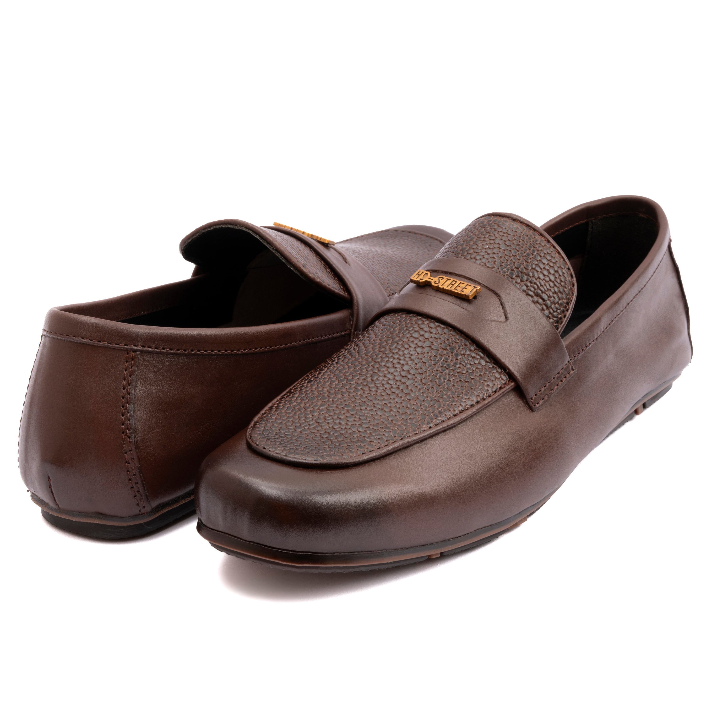 SPLIT LEATHER CLASSIC MOCCASIN