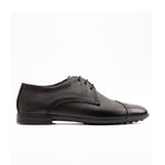 SPLIT LEATHER BROGUE SHOES