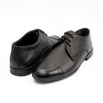 SPLIT LEATHER BROGUE SHOES