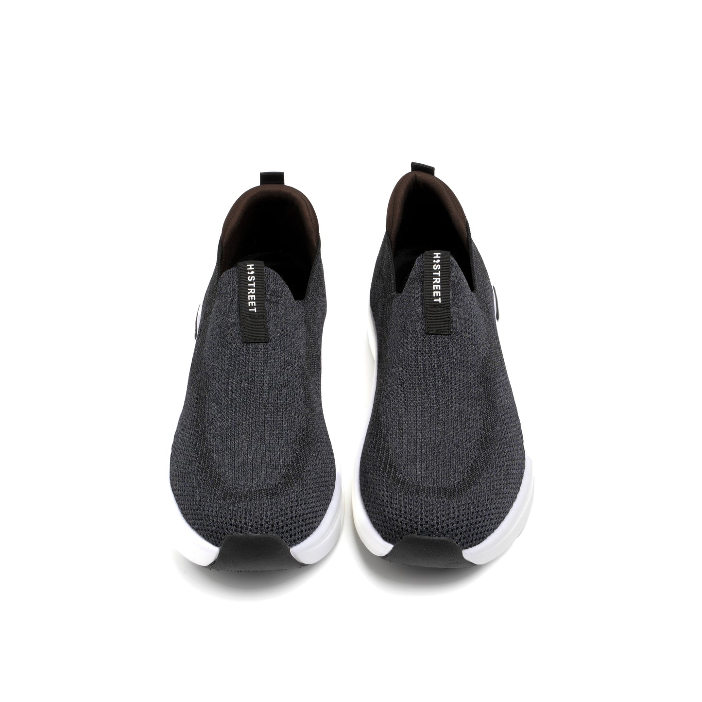 BLACK KNITED ULTRA LIGHT SHOES