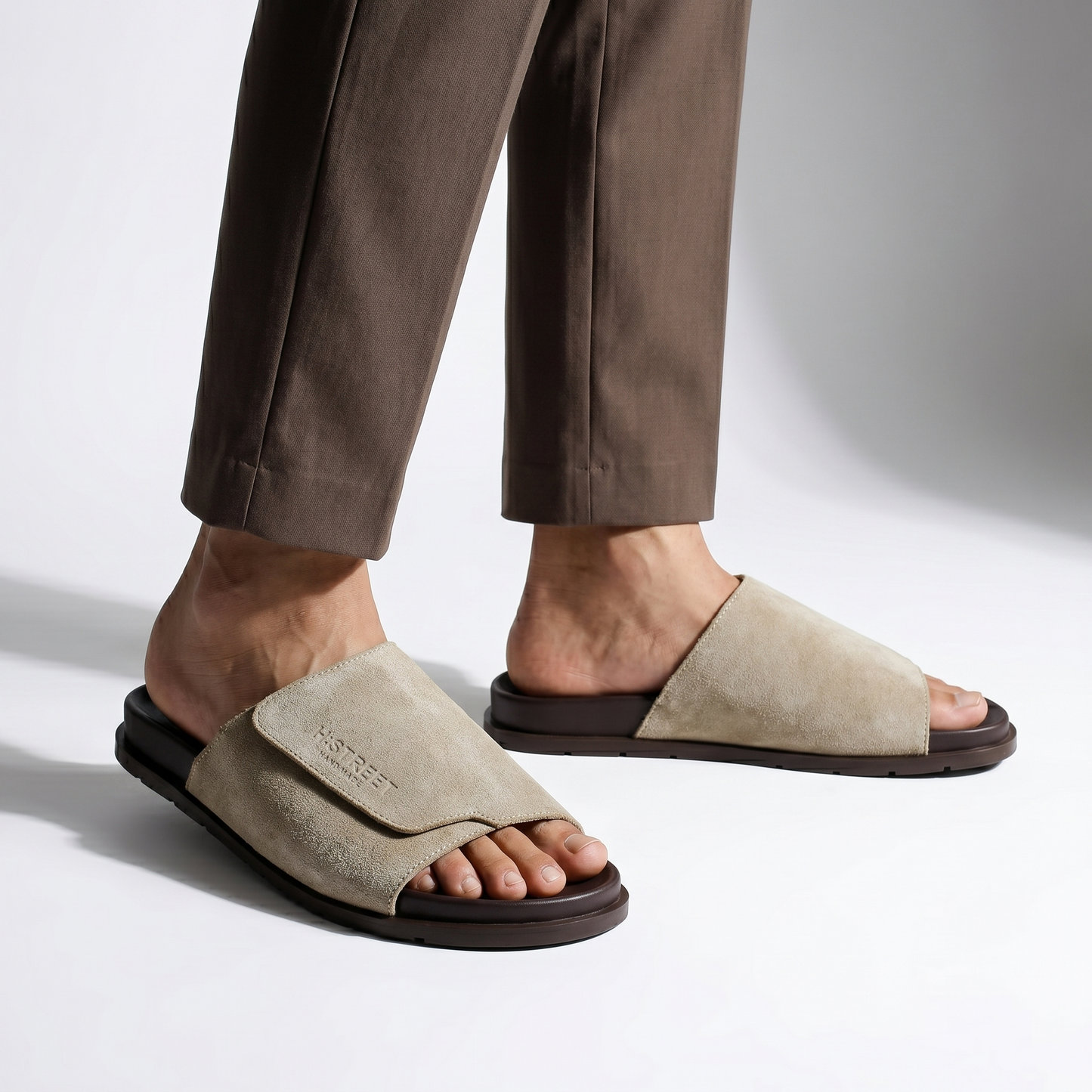 SUEDE LEATHER COMFORT SLIPPER