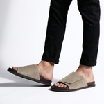 SUEDE LEATHER COMFORT SLIPPER