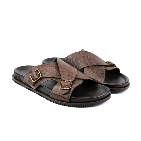 DOUBLE BUCKLE COMFORT SLIPPER