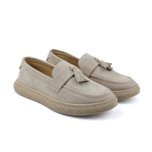 SUEDE LEATHER TASSEL SHOES
