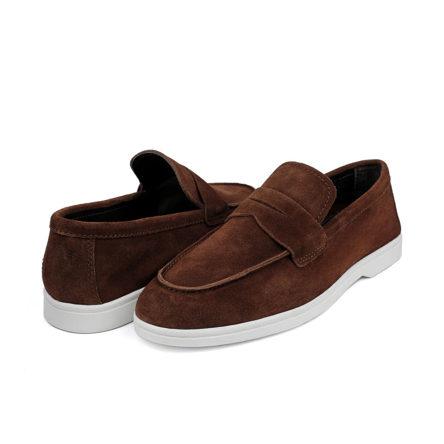 SUEDE LEATHER OLD MONEY SHOES
