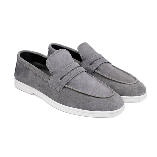 SUEDE LEATHER LOAFERS