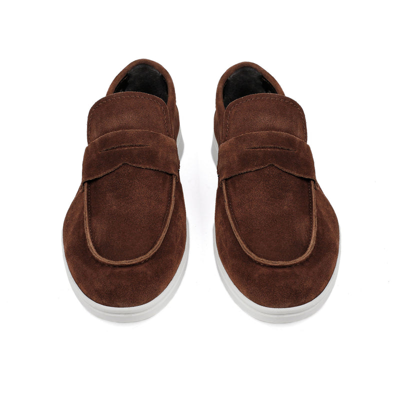 SUEDE LEATHER OLD MONEY SHOES