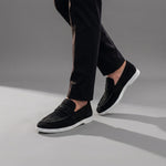 SUEDE LEATHER OLD MONEY SHOES