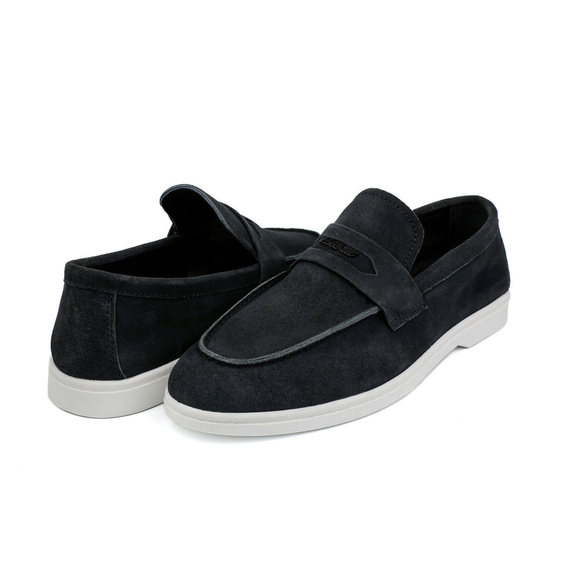 SUEDE LEATHER OLD MONEY SHOES