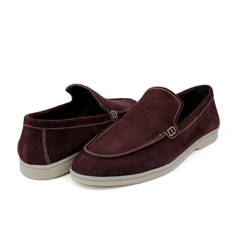 SUEDE LEATHER OLD MONEY SHOES