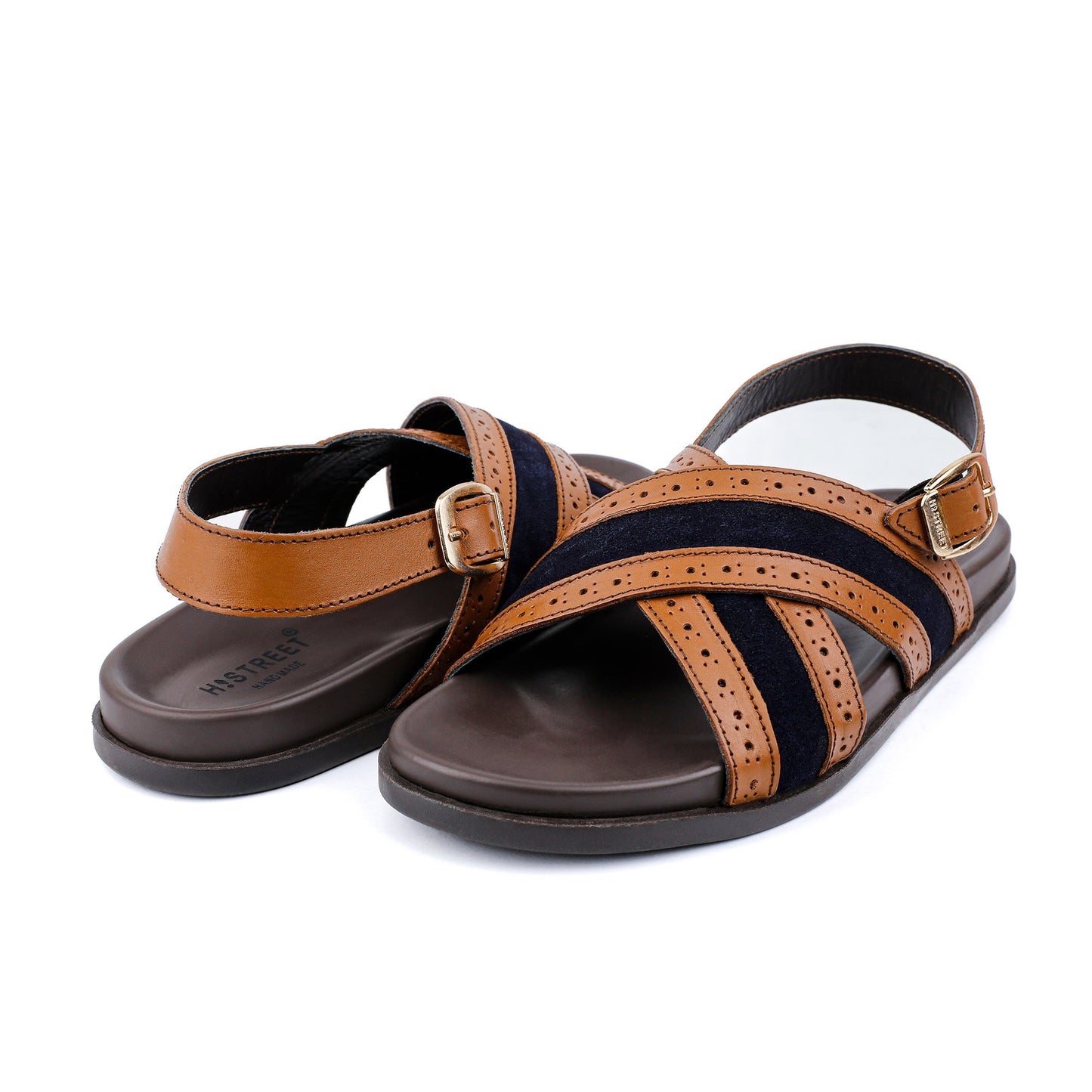 MULTI PIECE LEATHER SANDAL