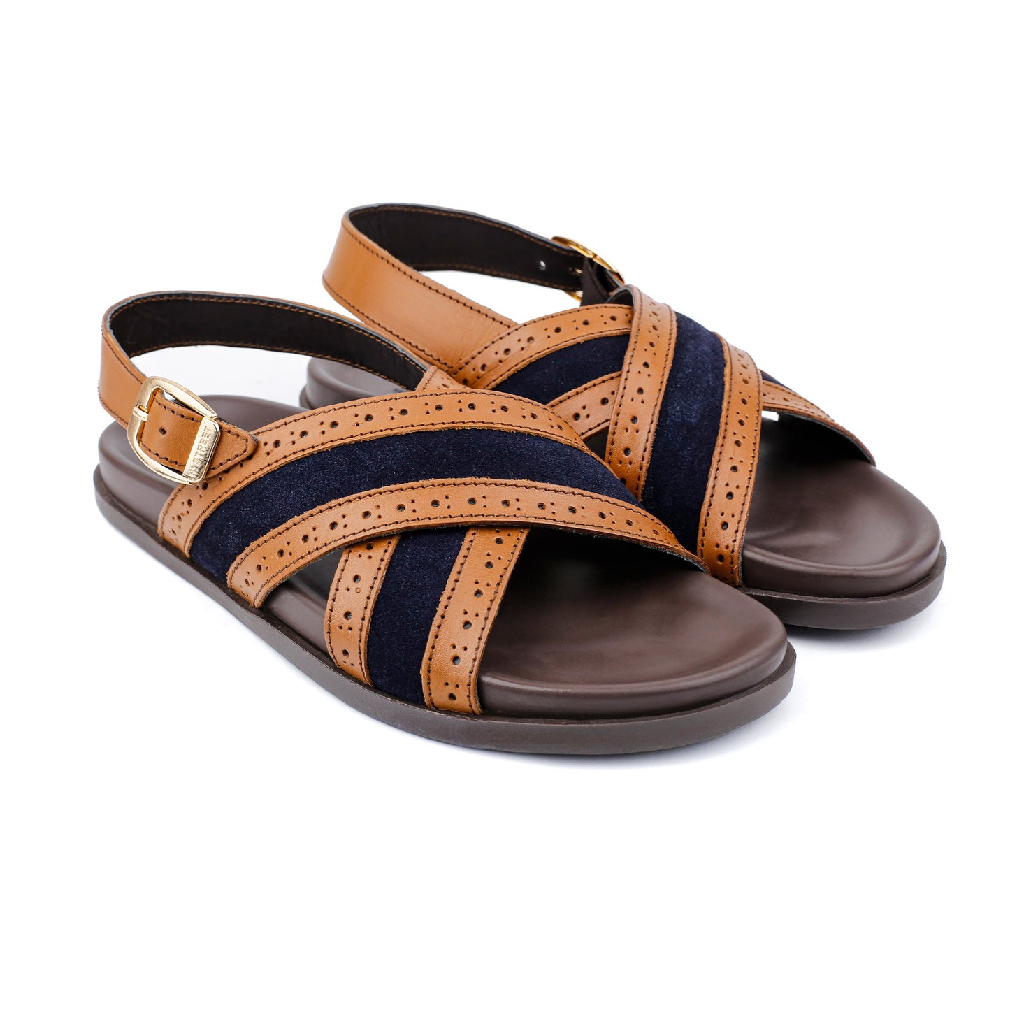 MULTI PIECE LEATHER SANDAL
