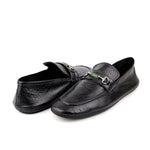BLACK SOFT LEATHER SHOES