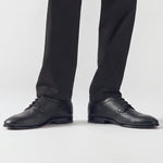 MULTI LEATHER LACE UP SHOES