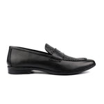 BRAIDED LEATHER FORMAL SHOES