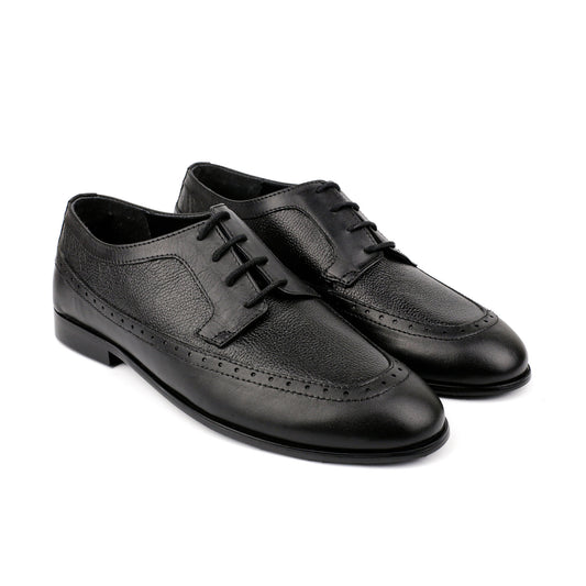 MULTI LEATHER LACE UP SHOES