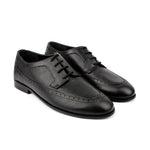 MULTI LEATHER LACE UP SHOES