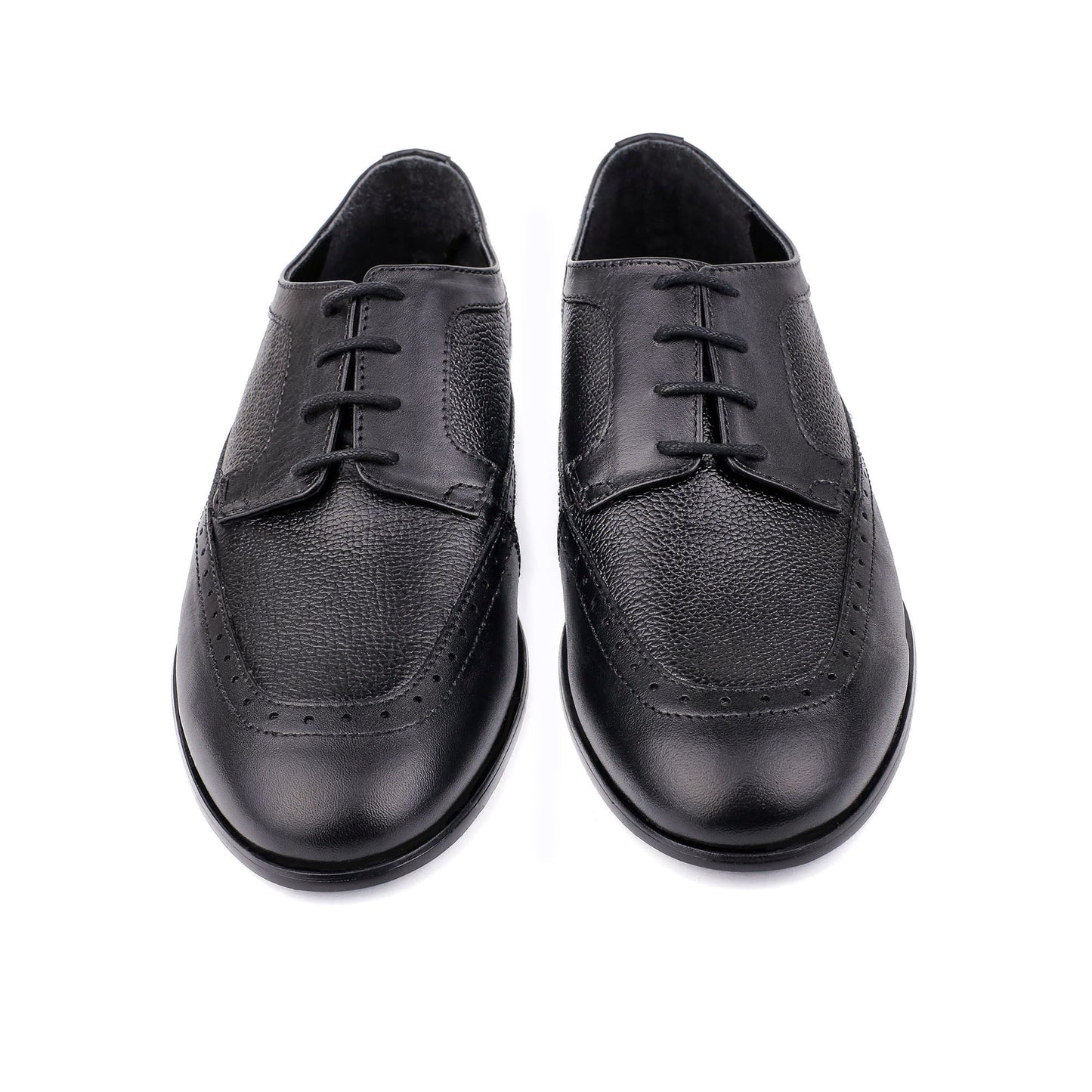 MULTI LEATHER LACE UP SHOES