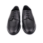 MULTI LEATHER LACE UP SHOES