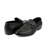 PEBBLE GRAIN LEATHER SHOE