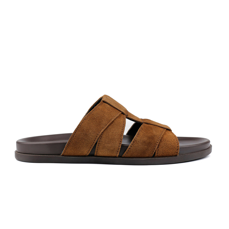 SUEDE LEATHER EVA SLIPPER