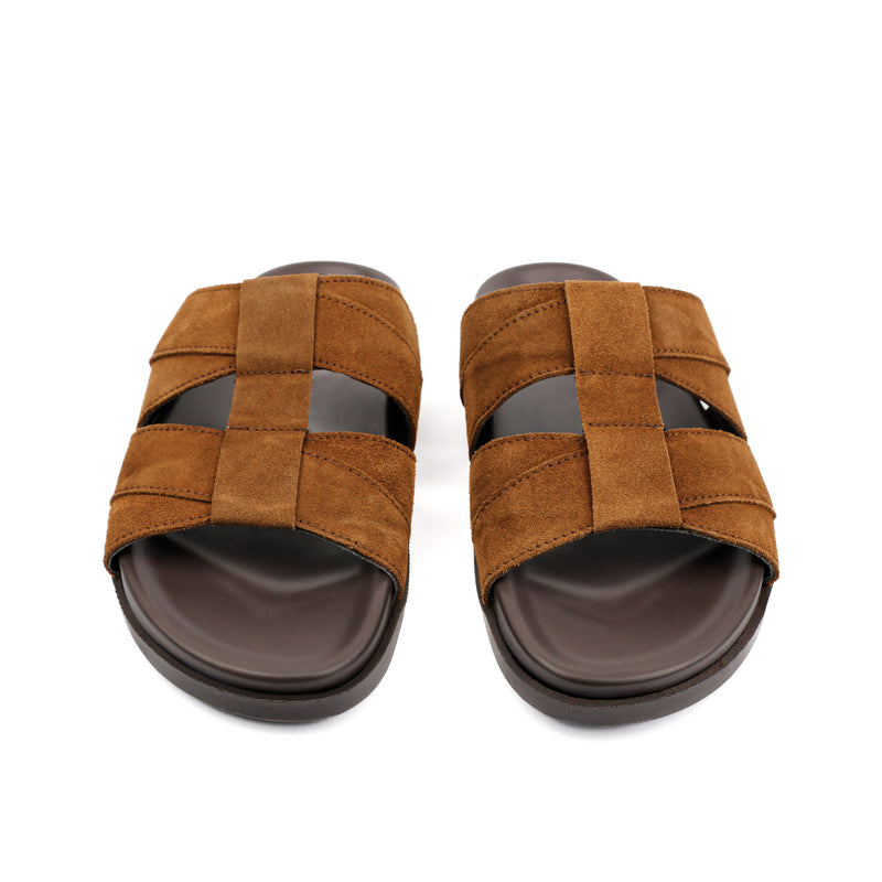 SUEDE LEATHER EVA SLIPPER