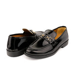 BLACK PATENT LEATHER SHOES