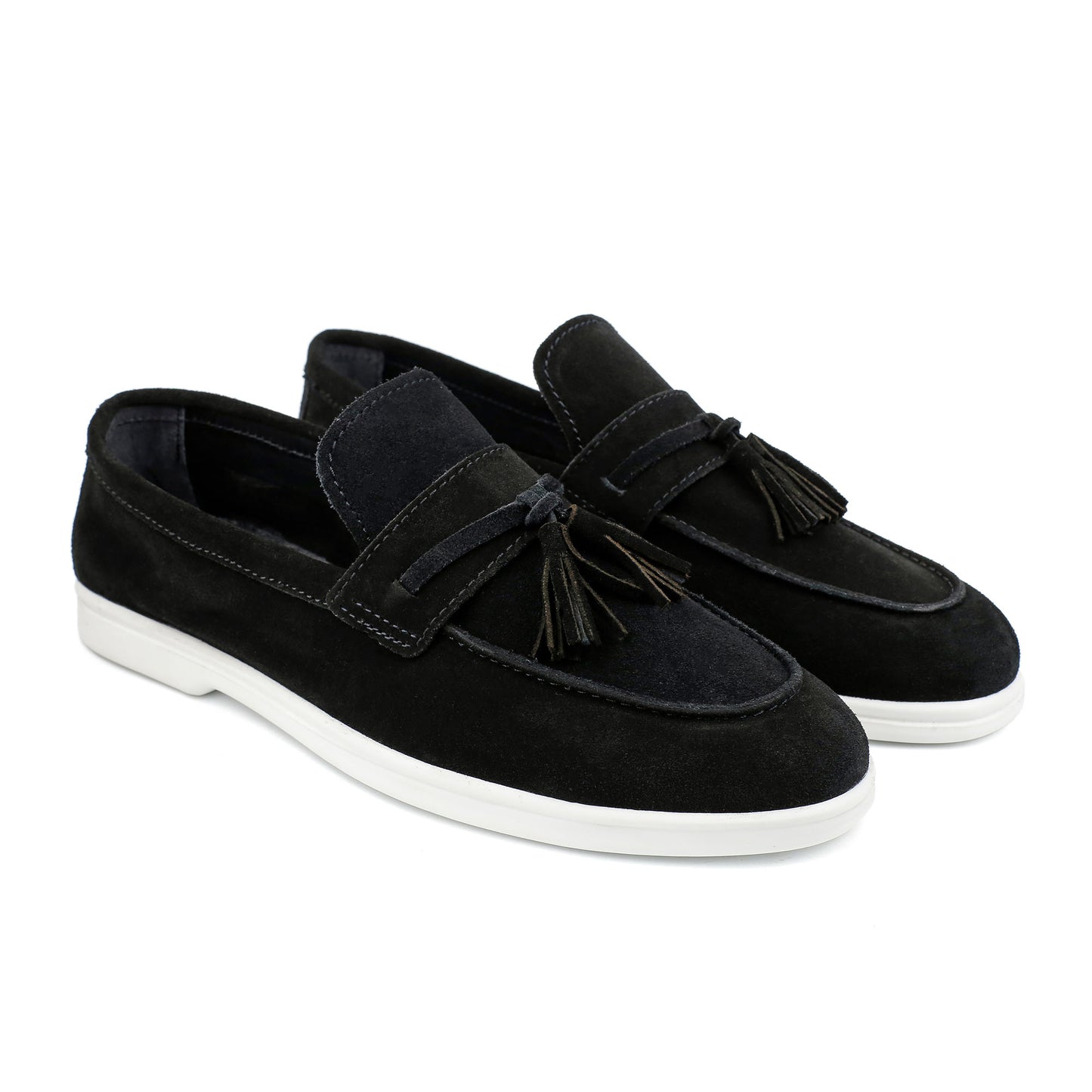 SUEDE LEATHER TASSEL SHOES