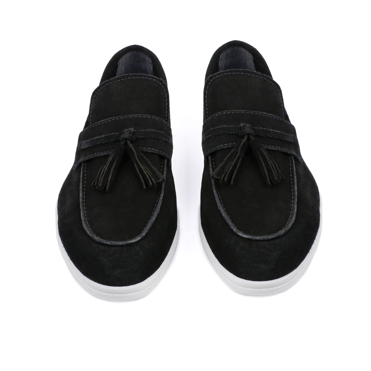 SUEDE LEATHER TASSEL SHOES