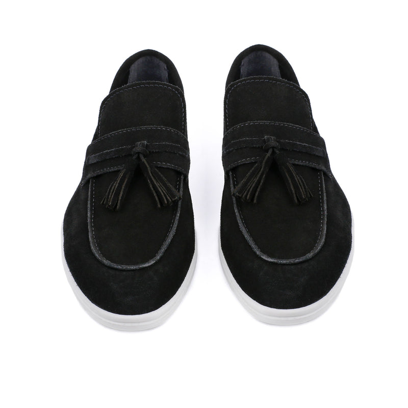 SUEDE LEATHER TASSEL SHOES