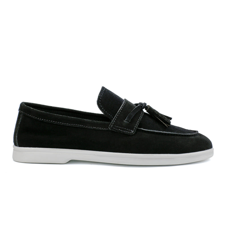 SUEDE LEATHER TASSEL SHOES