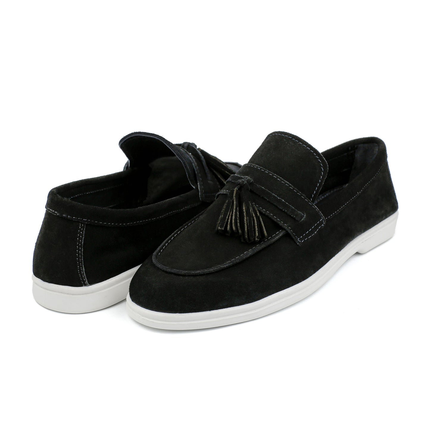 SUEDE LEATHER TASSEL SHOES