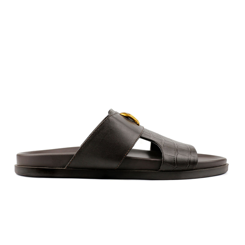 SPLIT LEATHER COMFORT SLIPPER