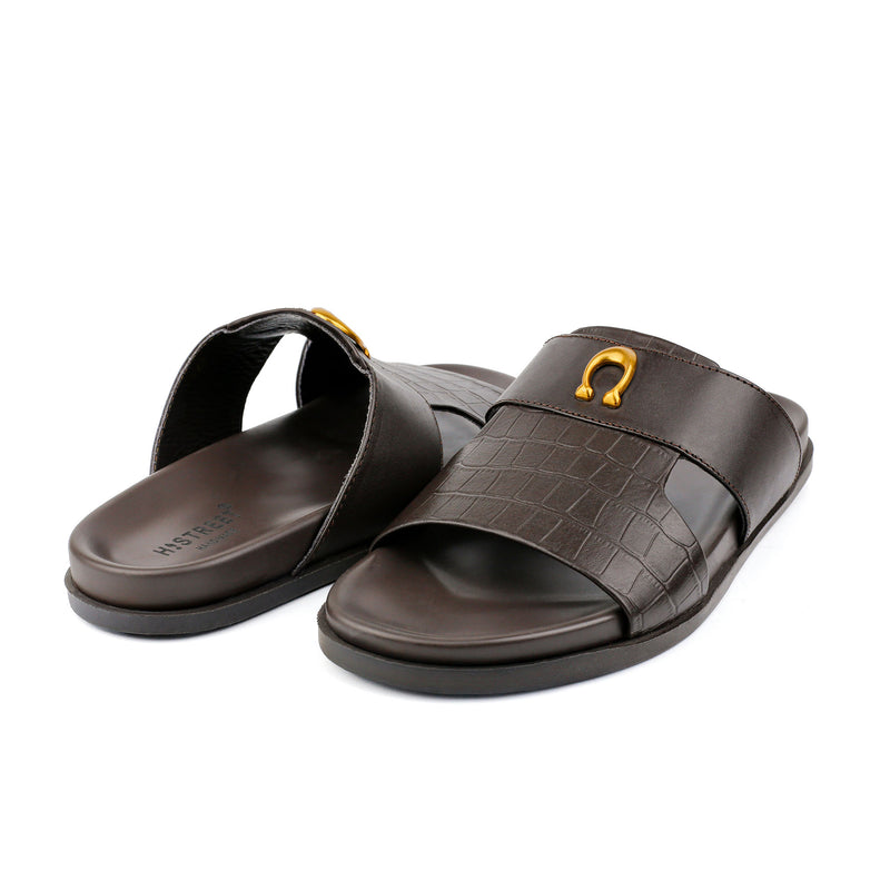 SPLIT LEATHER COMFORT SLIPPER