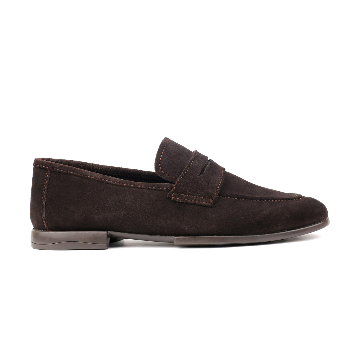 BROWN SUEDE LEATHER LOAFERS