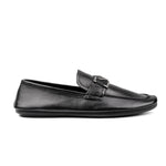 BLACK SOFT LEATHER SHOES