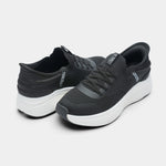 CASUAL BLACK KNIT SNEAKERS