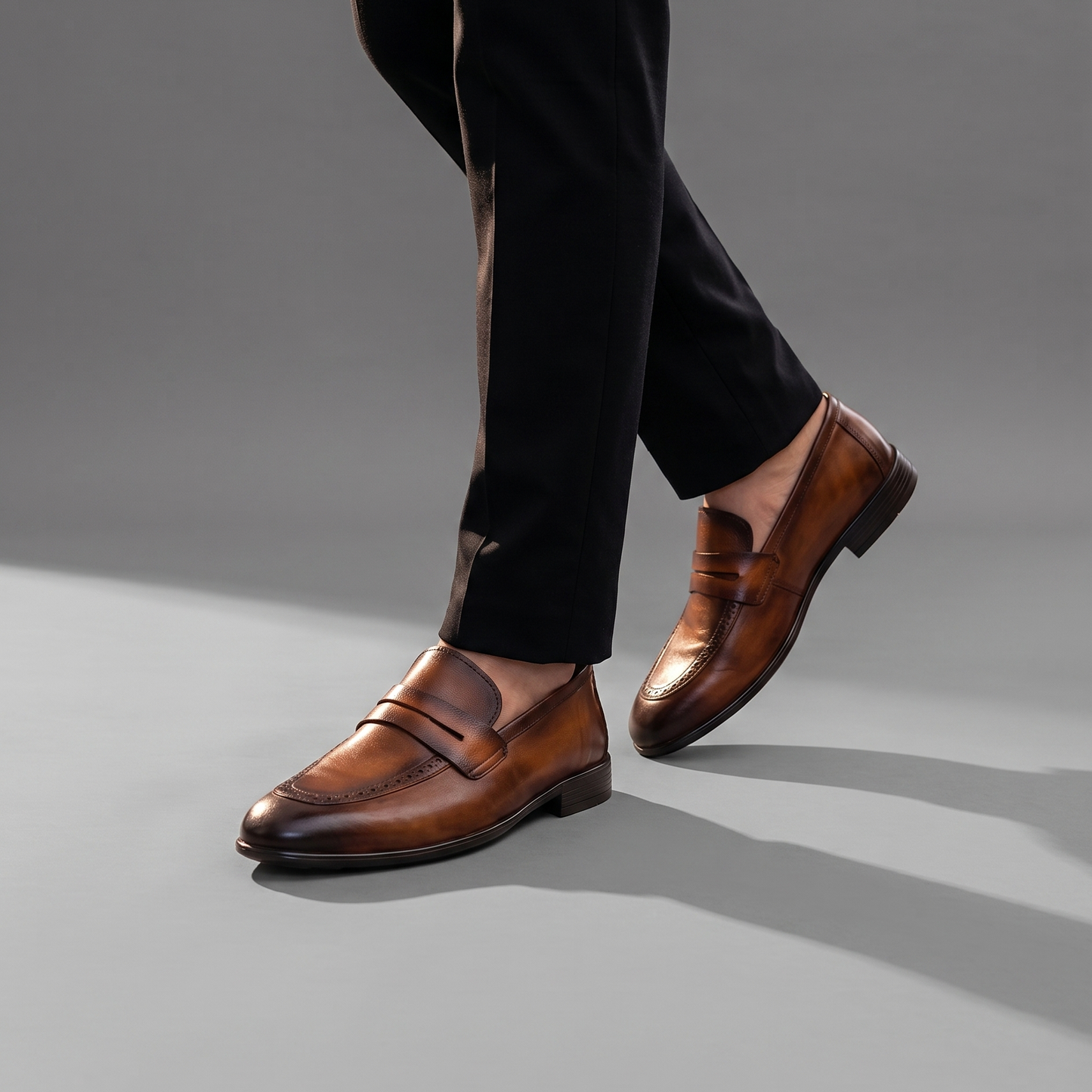 BROWN SHEEP LEATHER SHOES