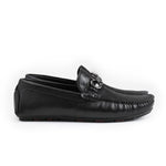 LASER PRINT LEATHER LOAFERS